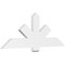 Ekena Millwork Kennewick Architectural Grade PVC Gable Bracket, 60"W x 22 1/2"H x 2"D x 6"F, 9/12 Pitch GBP060X23X0206KEN00 - alternate 1
